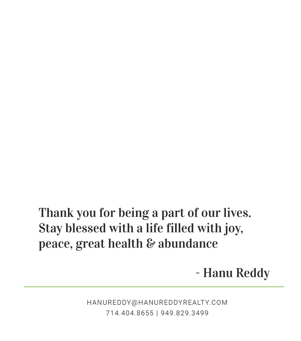 HANU REDDY THOUGHTS