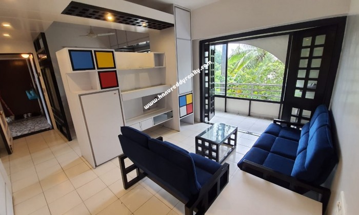 1 BHK Flat for Rent in Bhosale Nagar