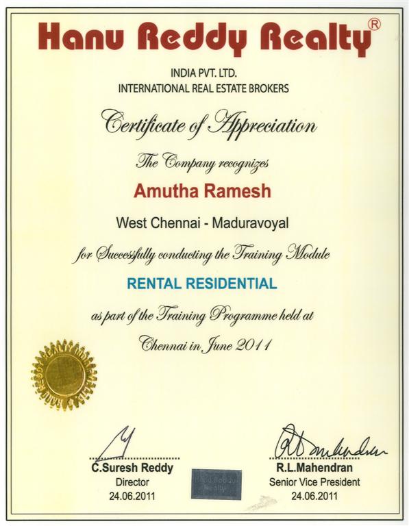 Certificates