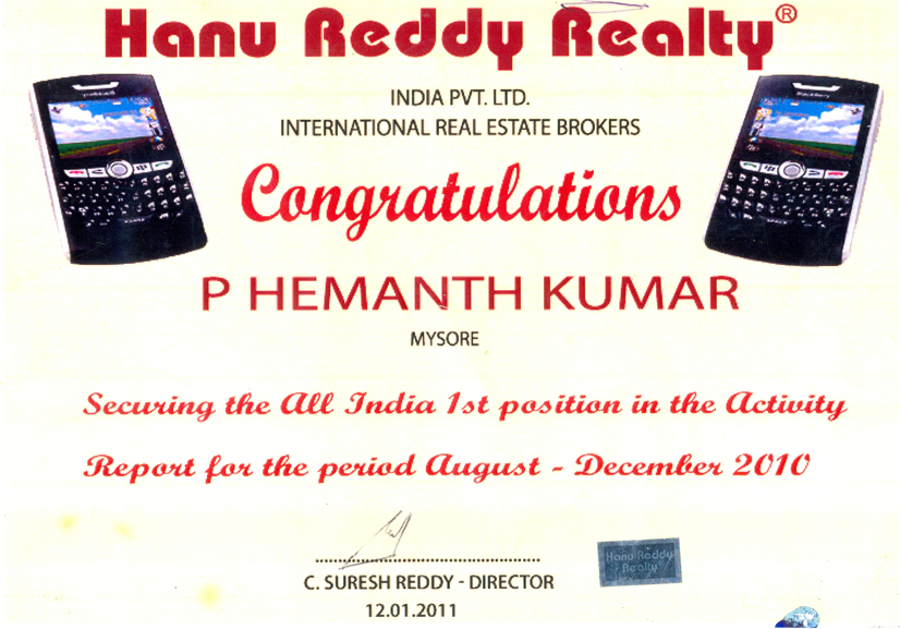 Certificates