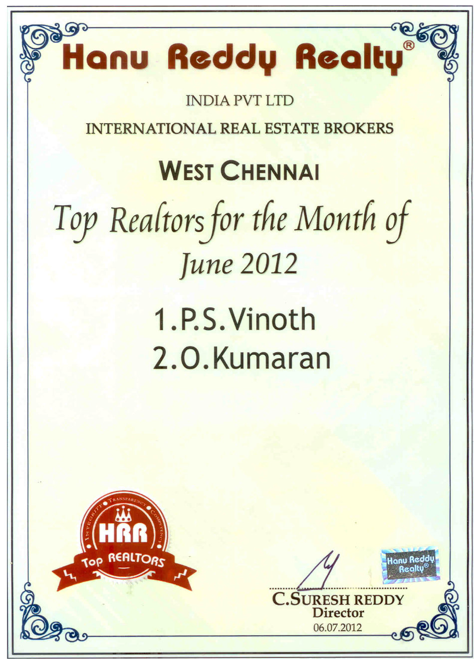 Certificates