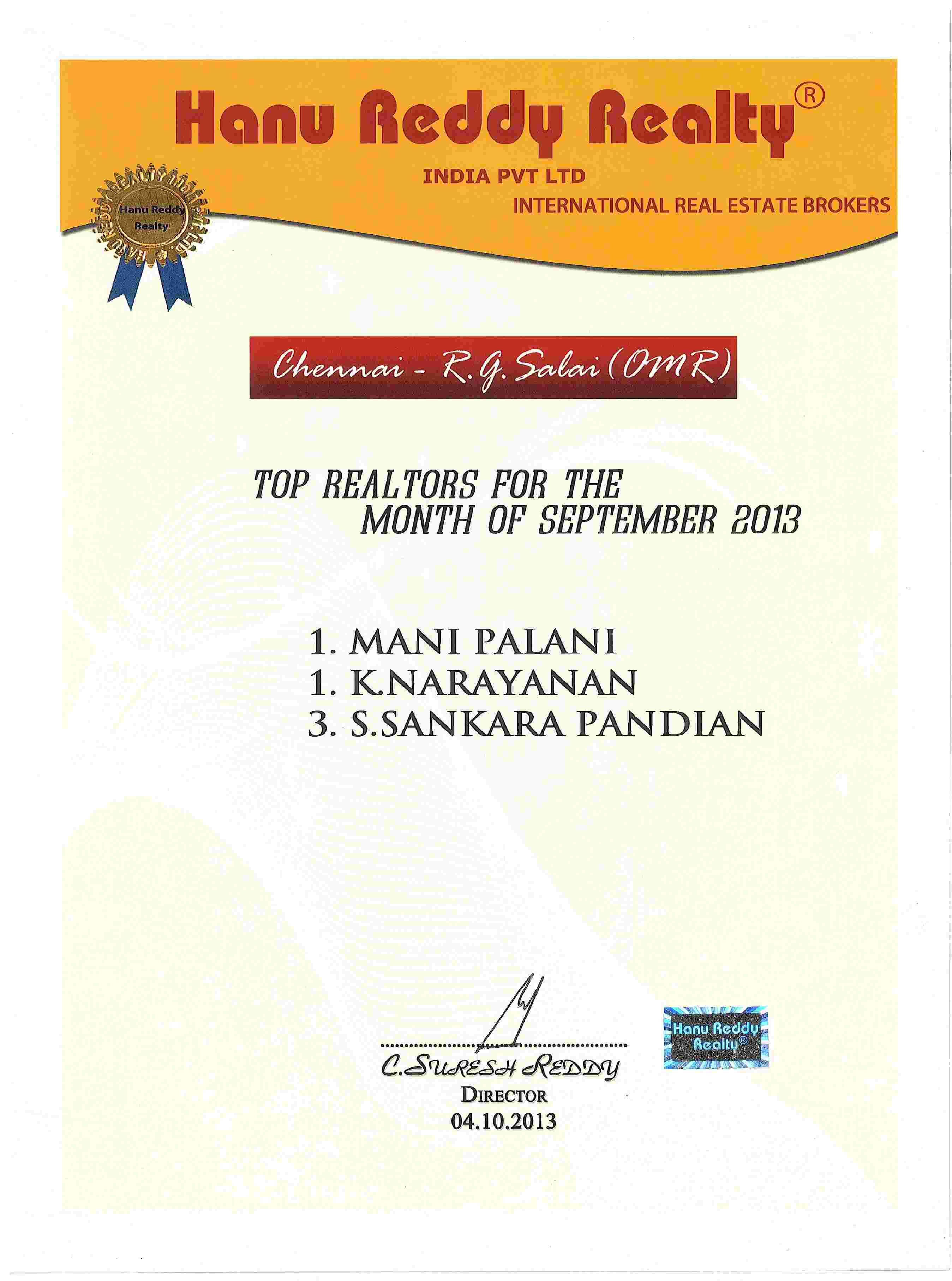 Certificates