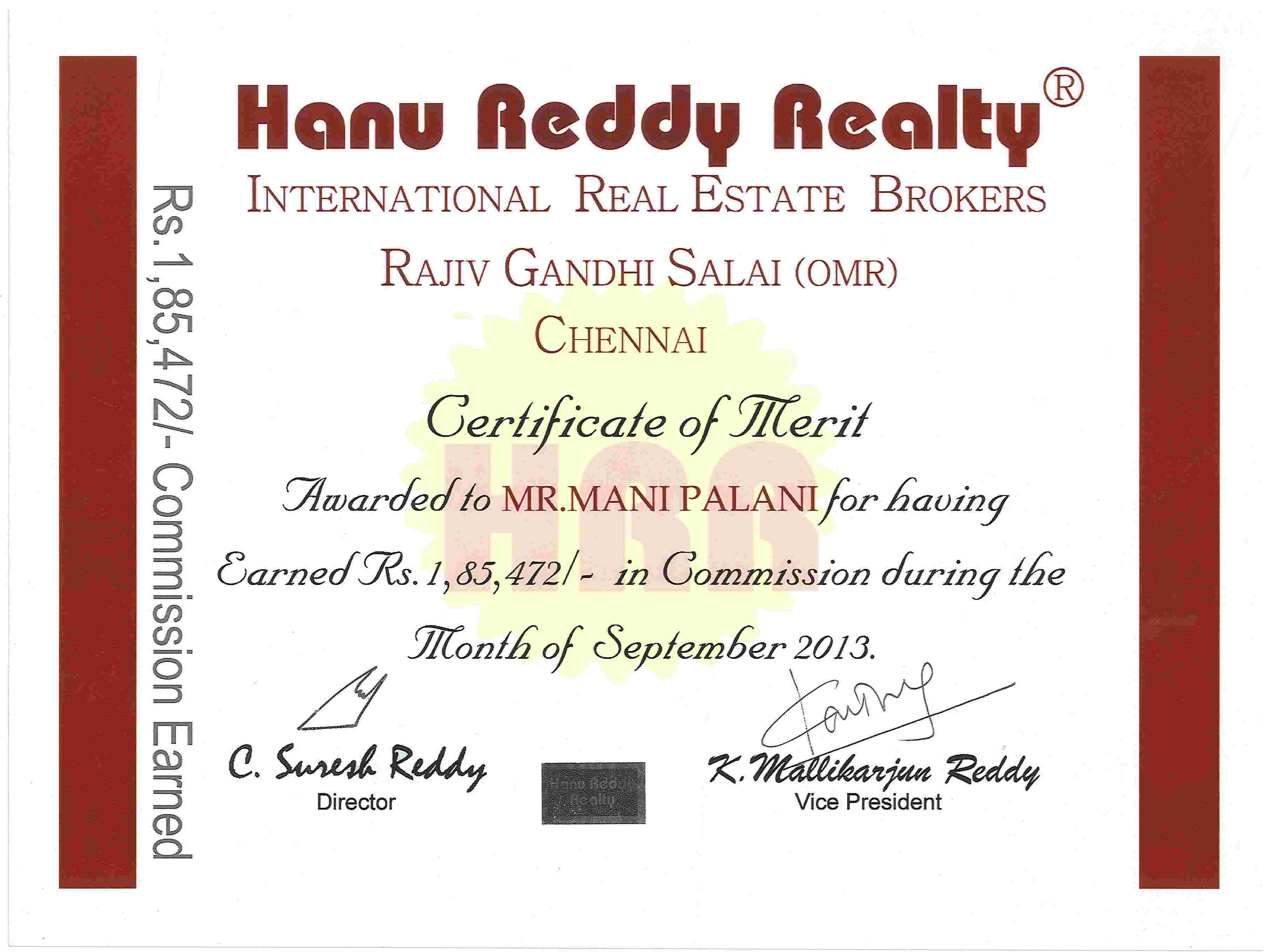 Certificates