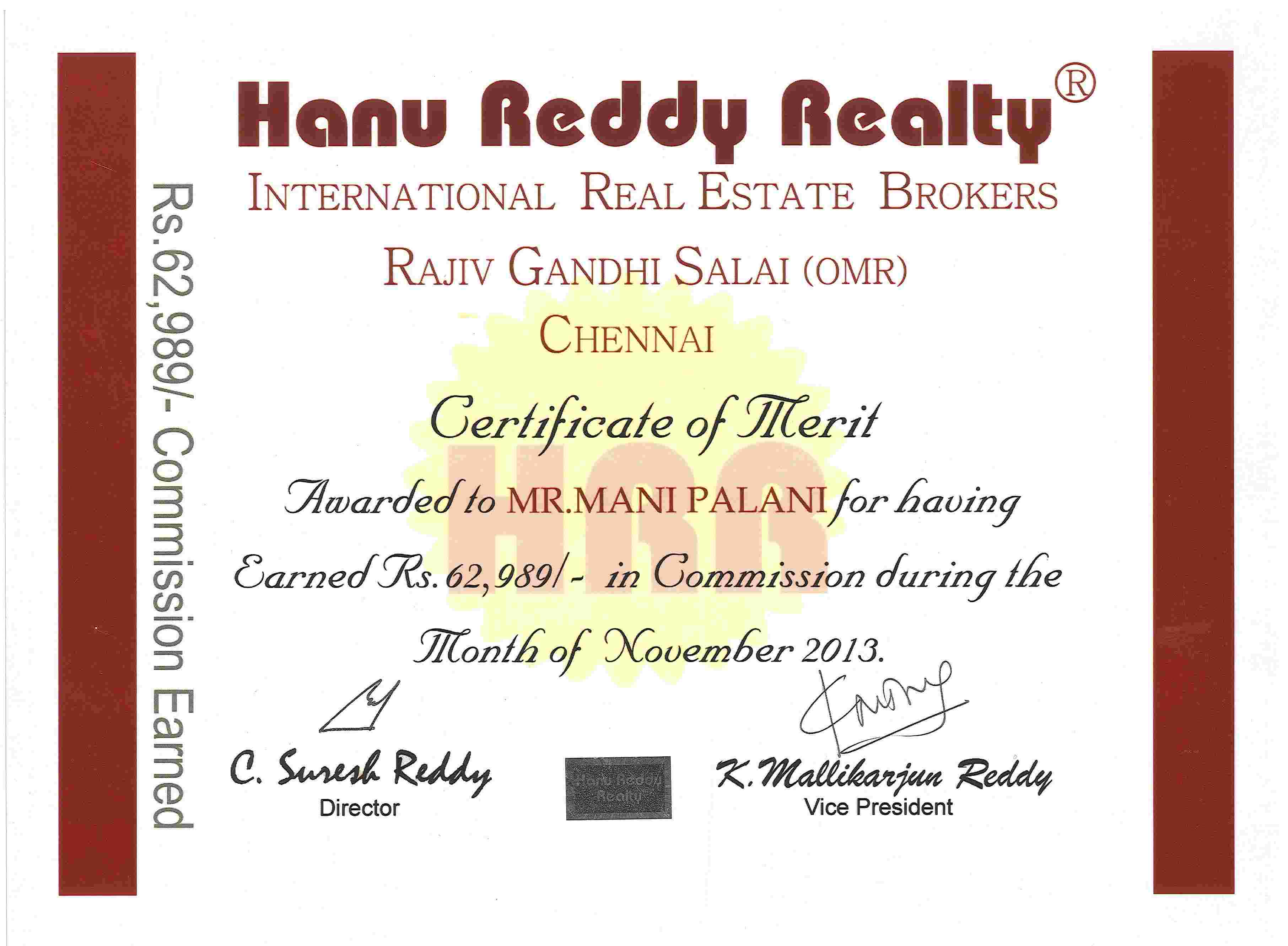 Certificates