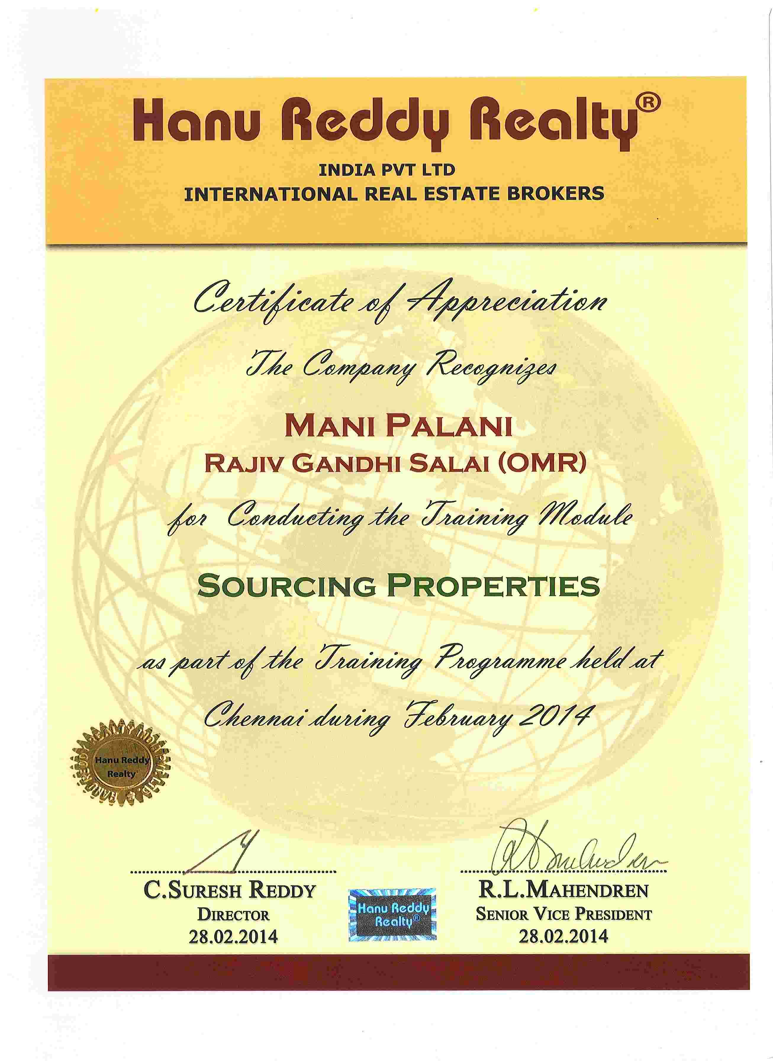 Certificates
