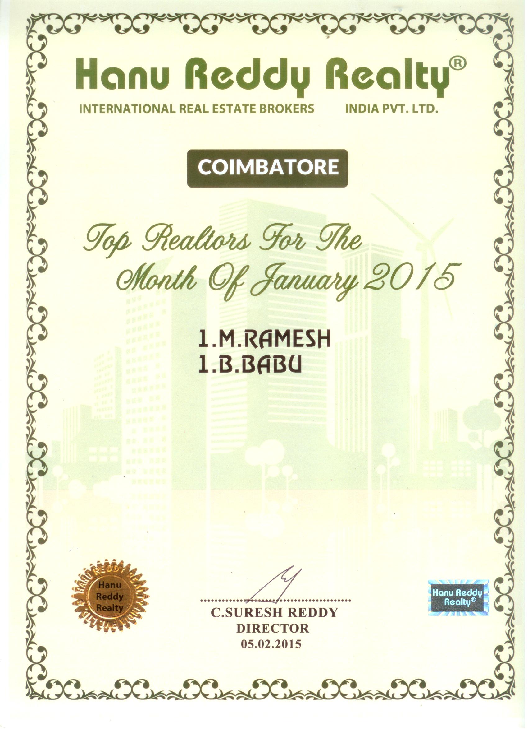 Certificates
