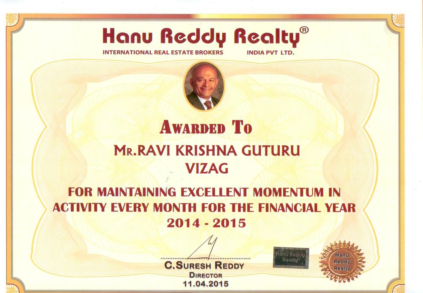 Certificates