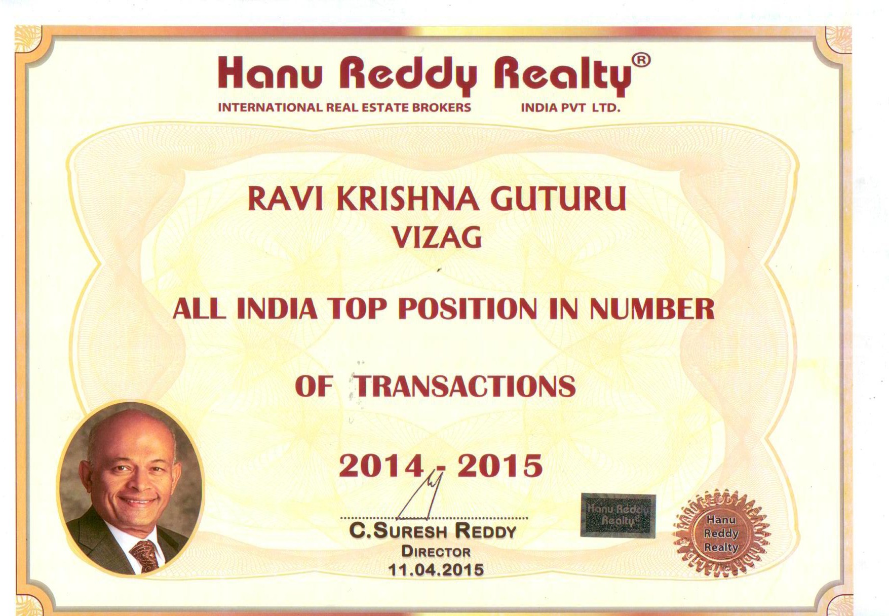 Certificates