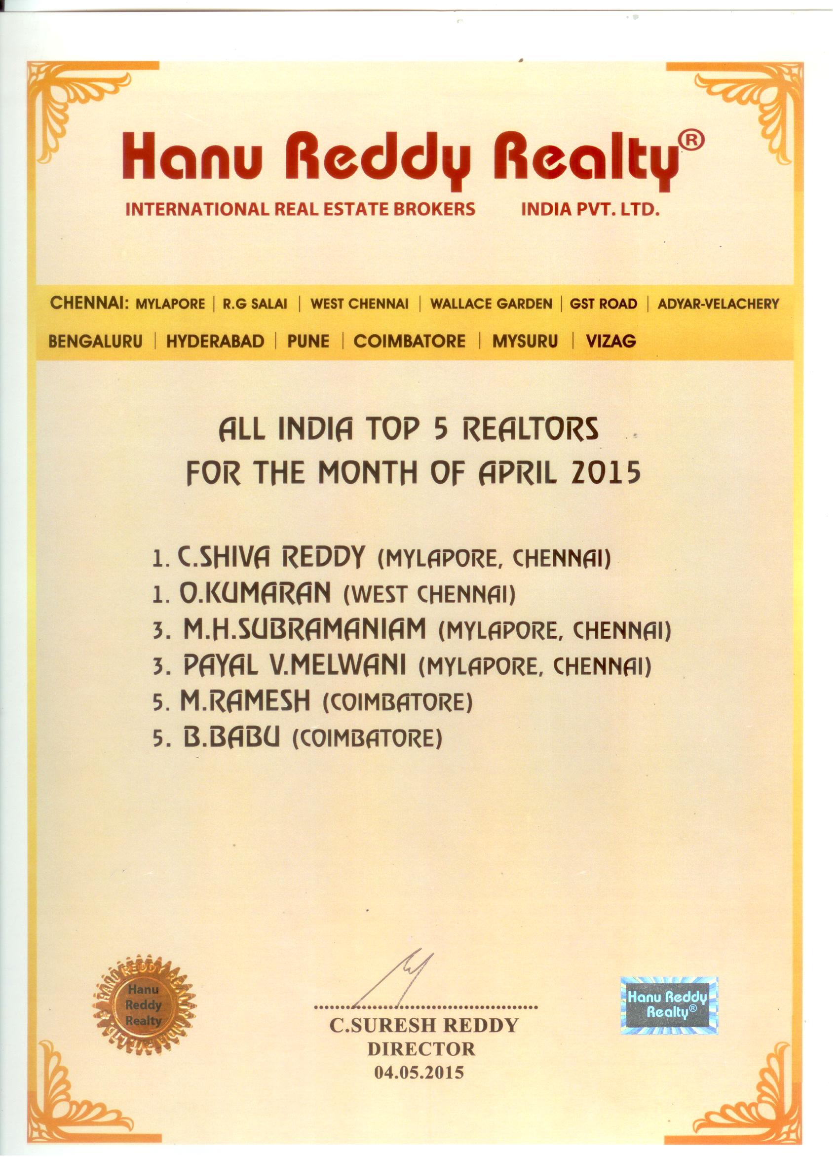Certificates