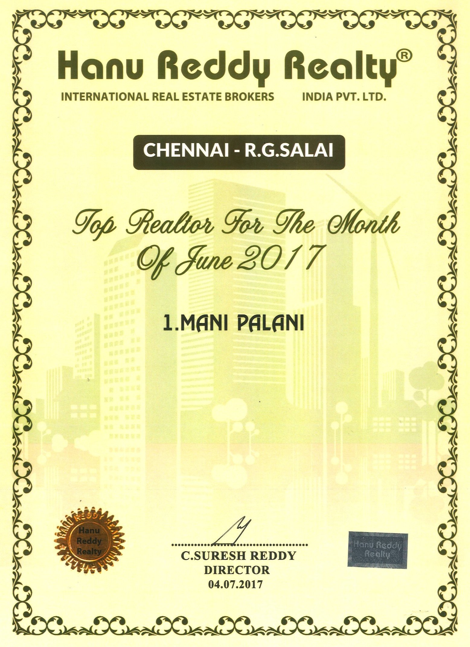 Certificates