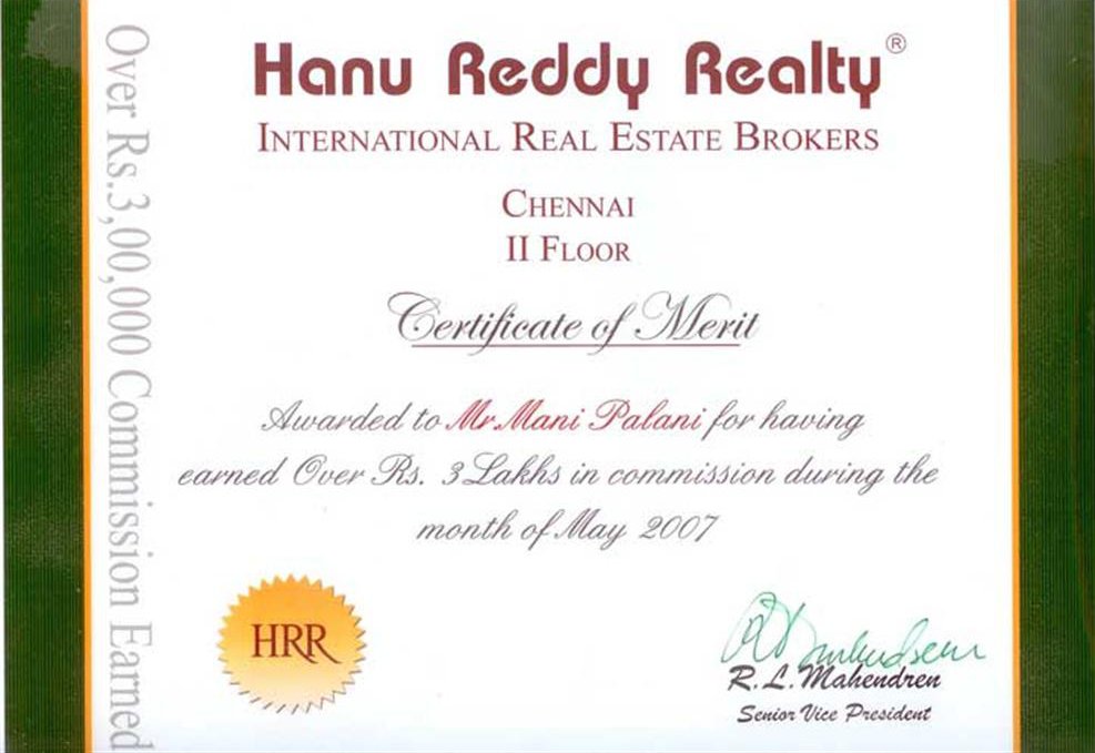 Certificates