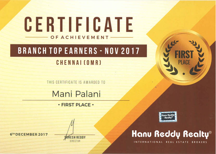 Certificates
