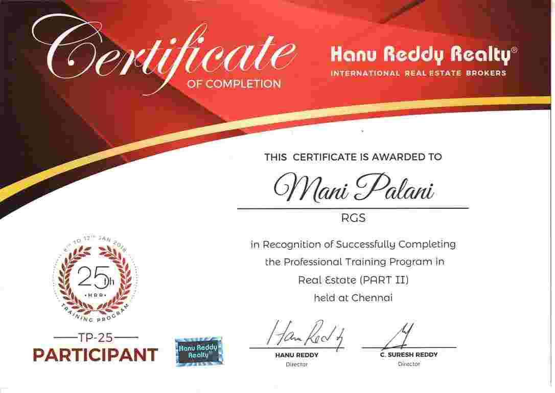 Certificates
