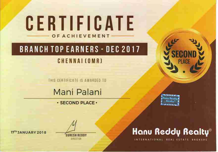 Certificates