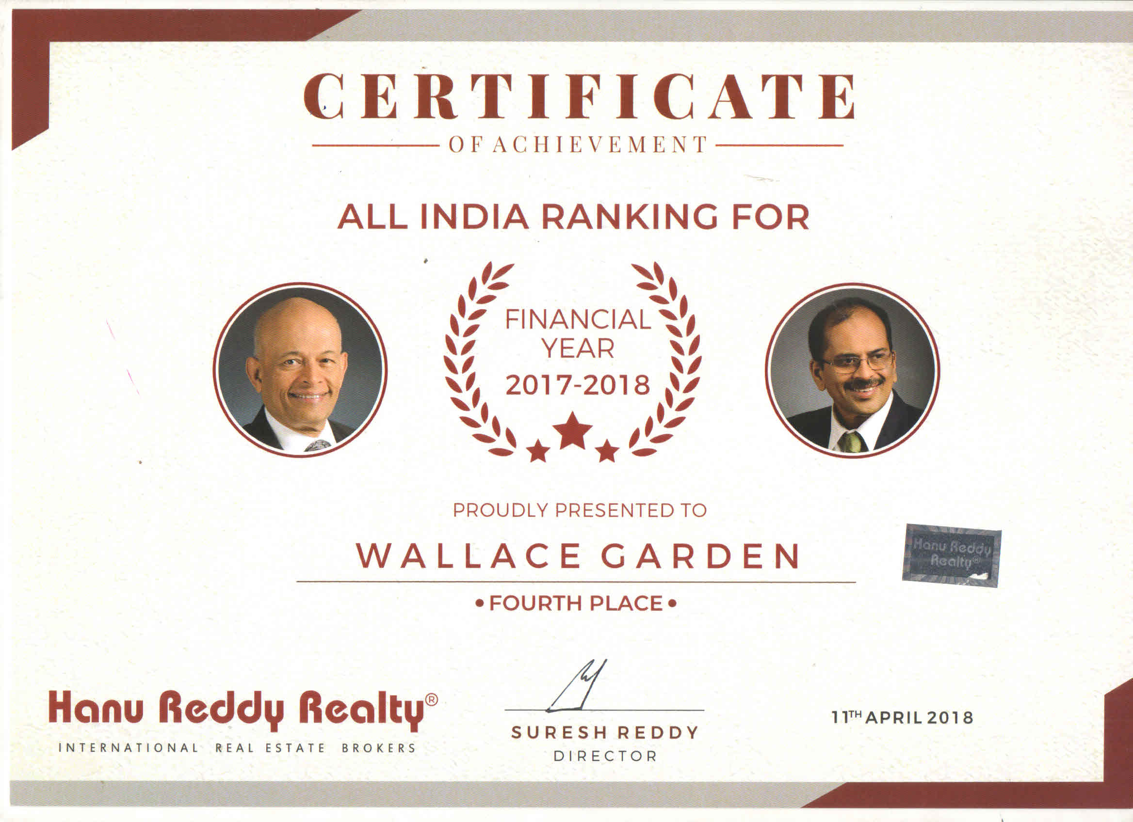 Certificates