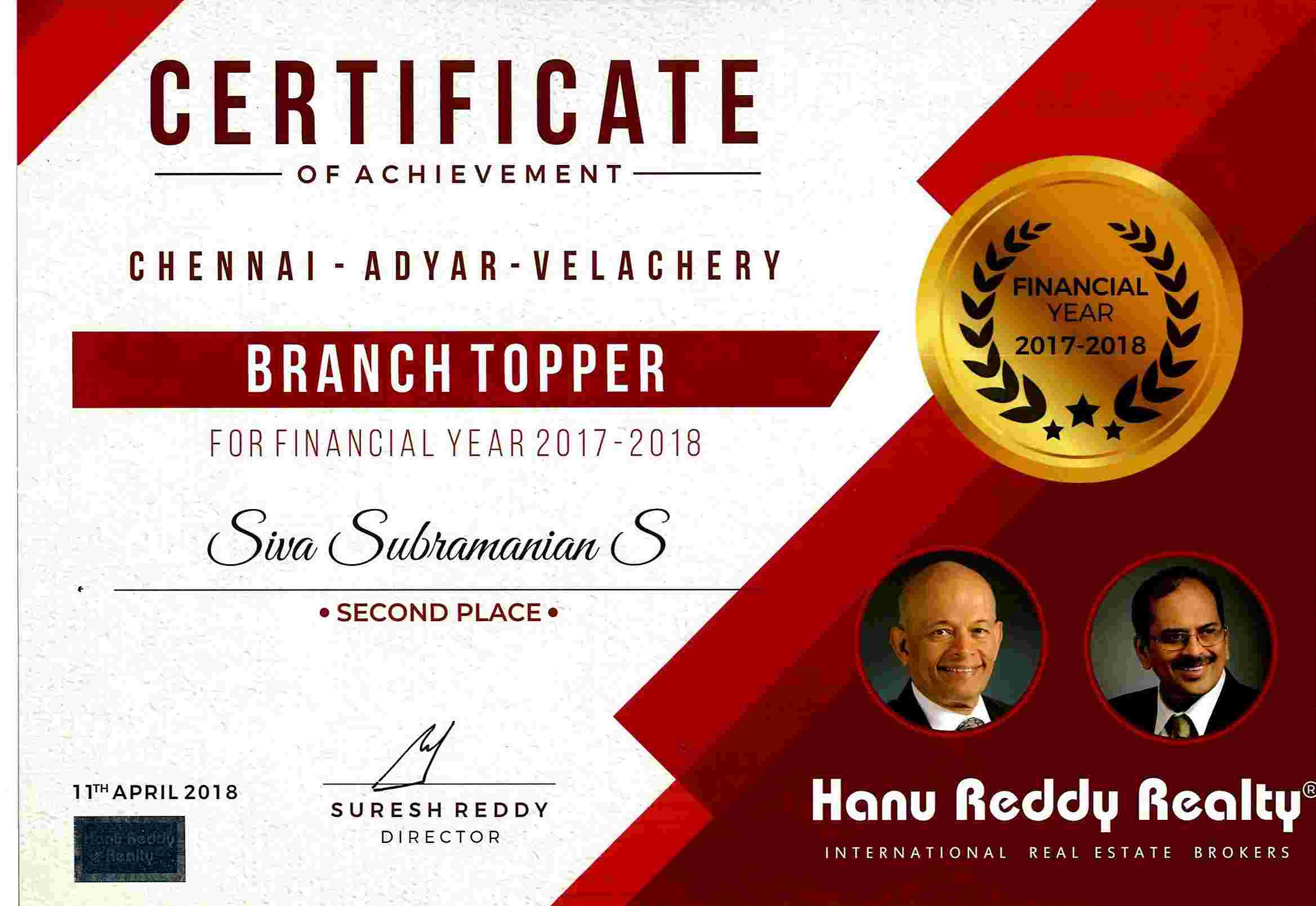 Certificates