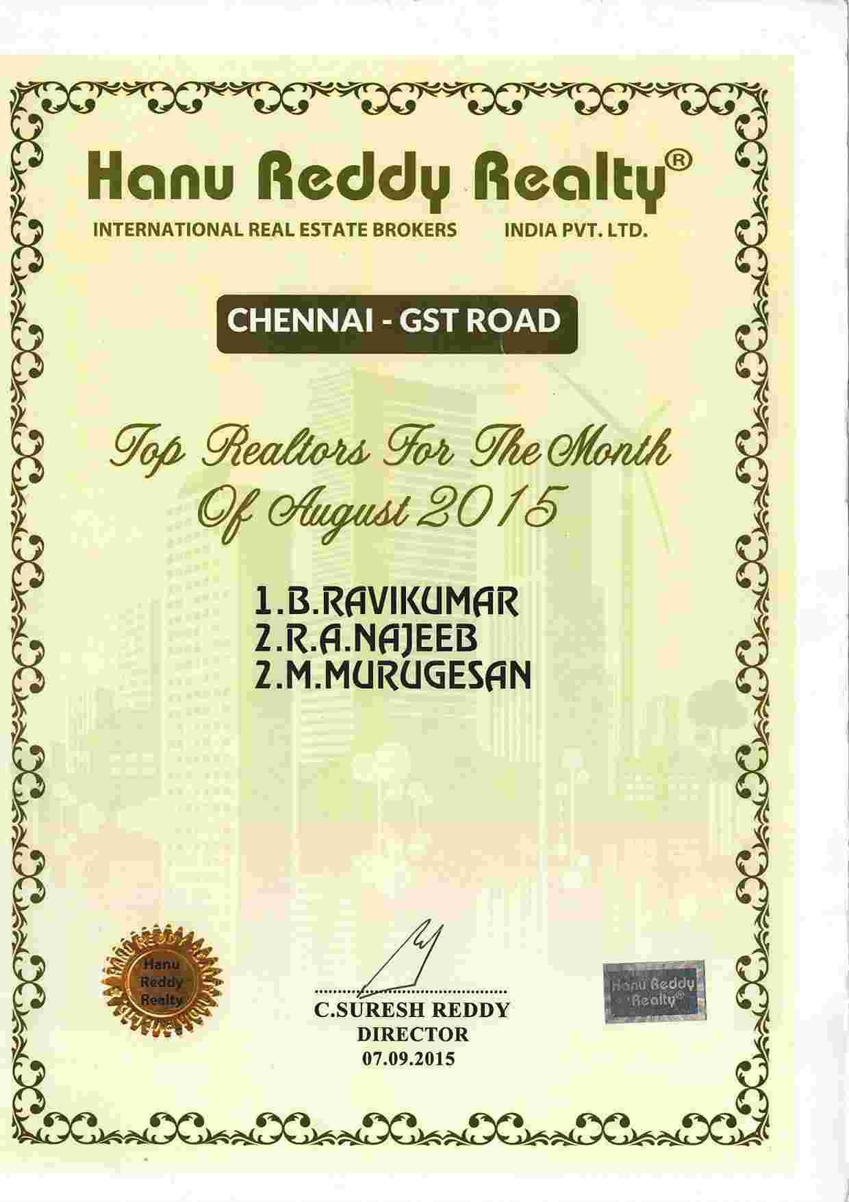 Certificates