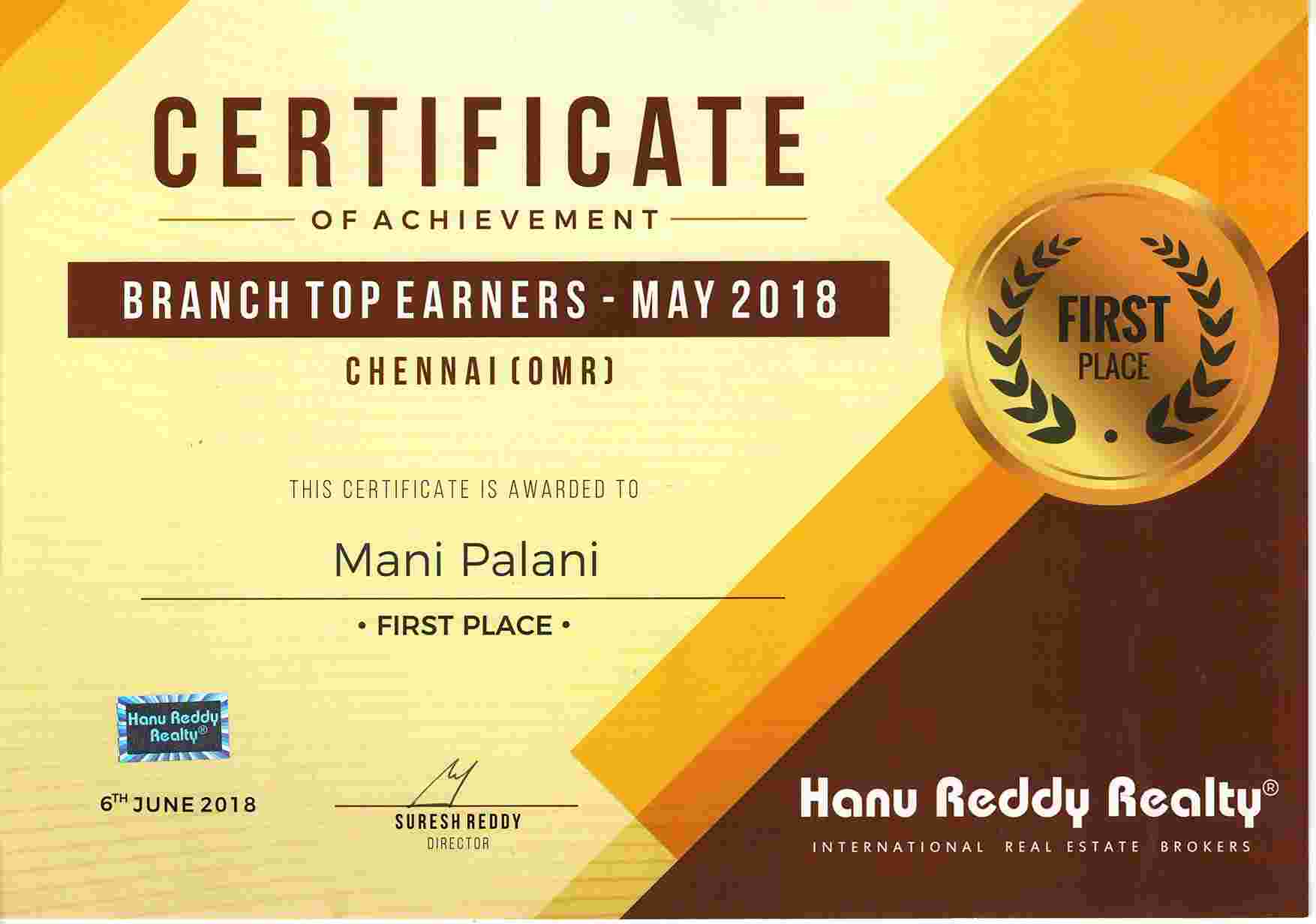 Certificates