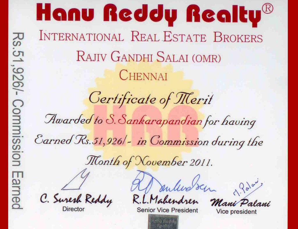 Certificates