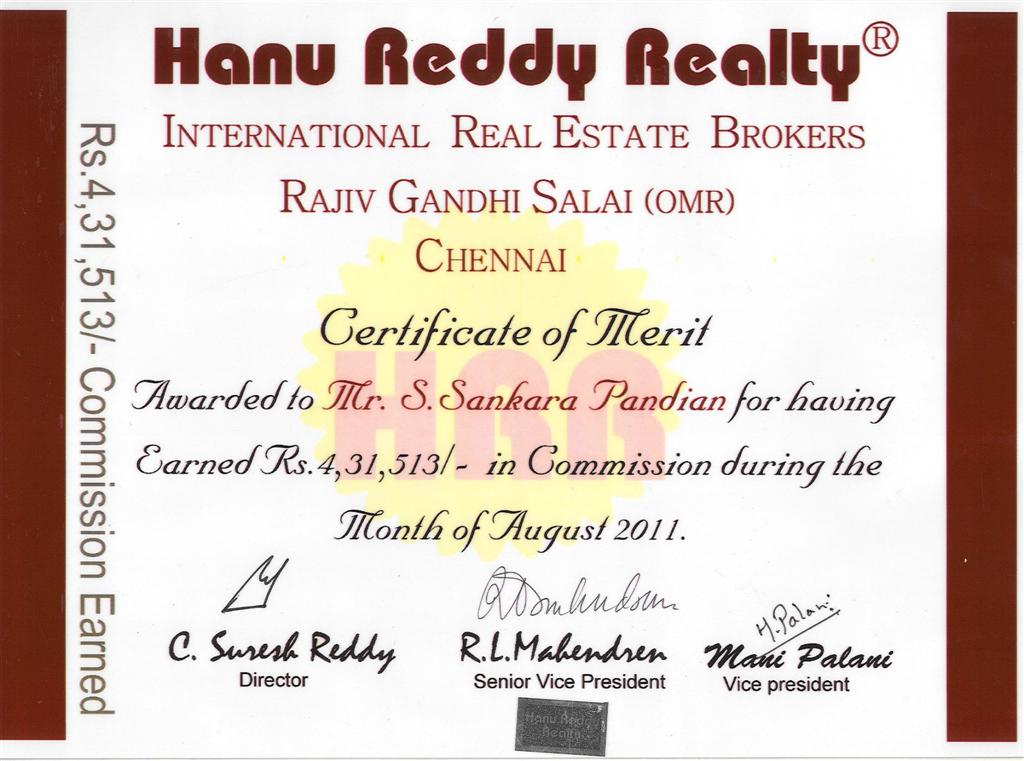 Certificates