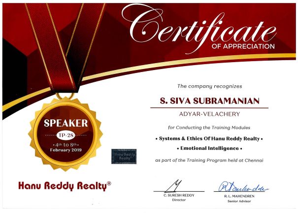 Certificates