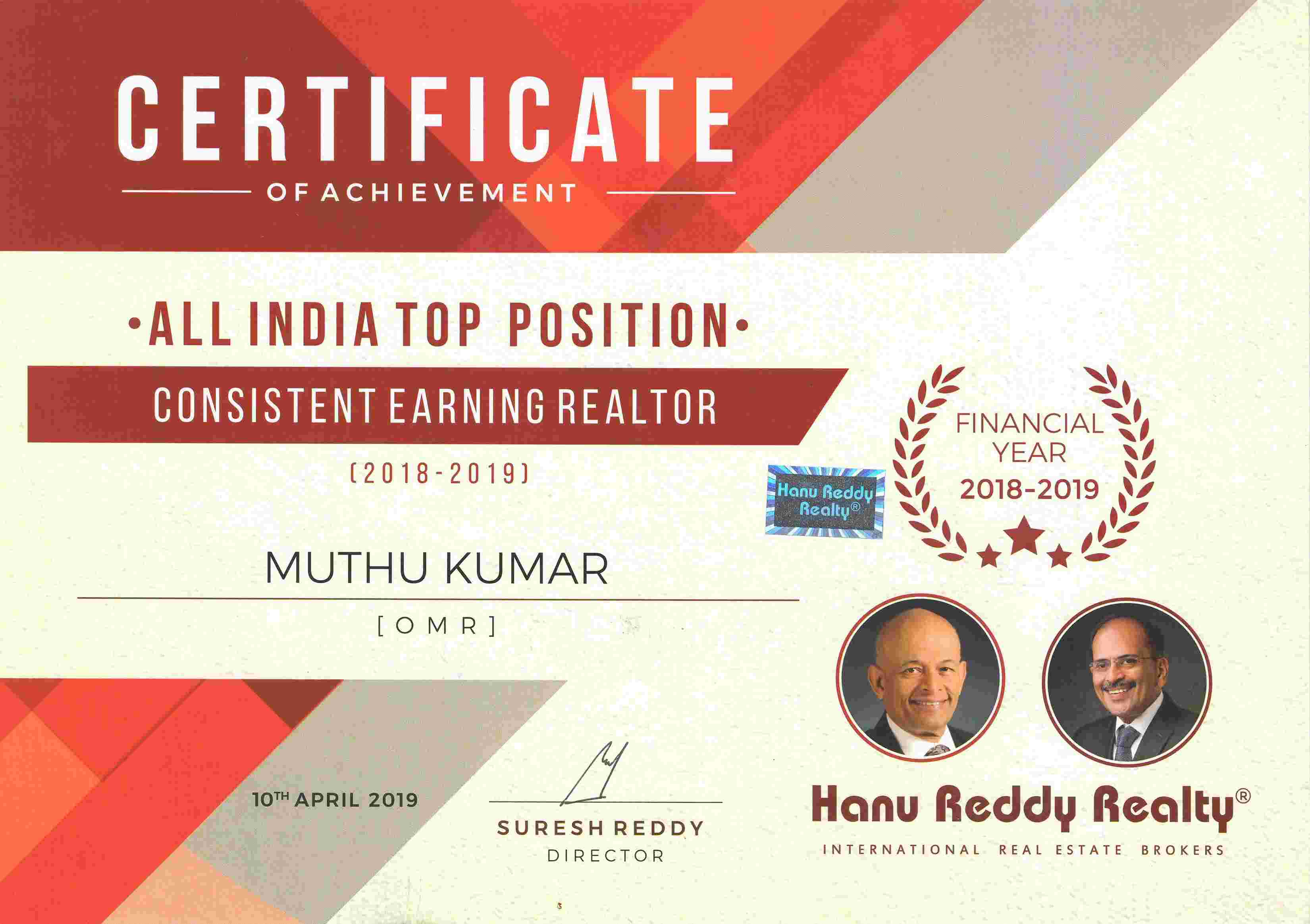 Certificates