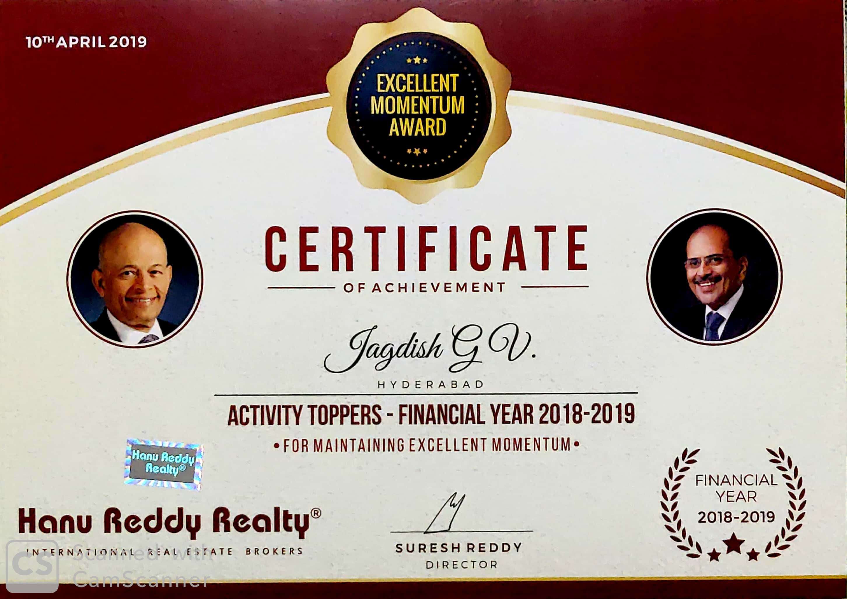 Certificates