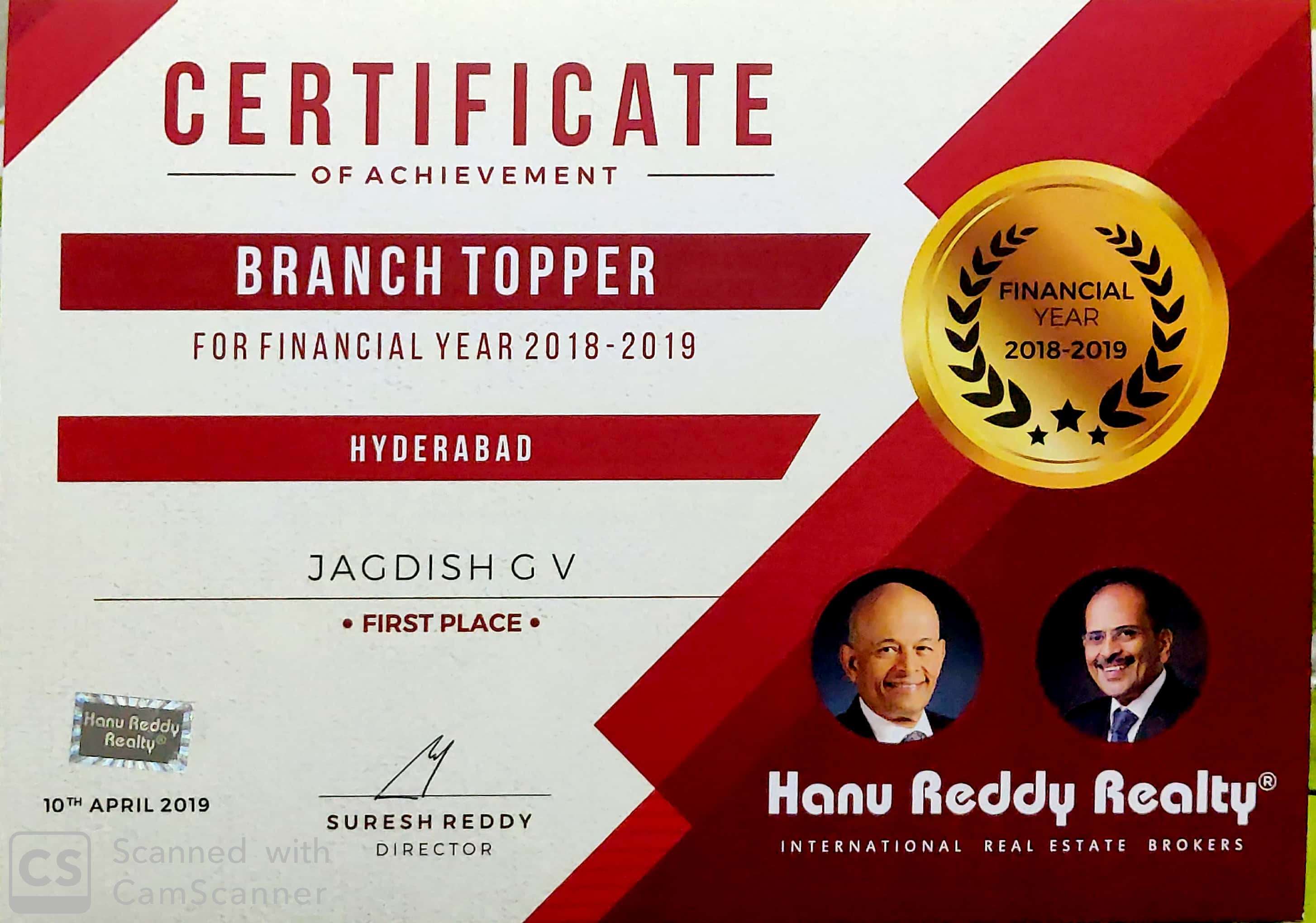 Certificates