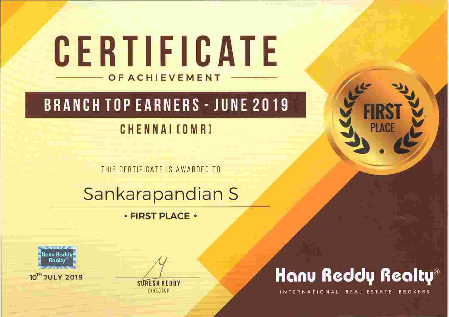 Certificates