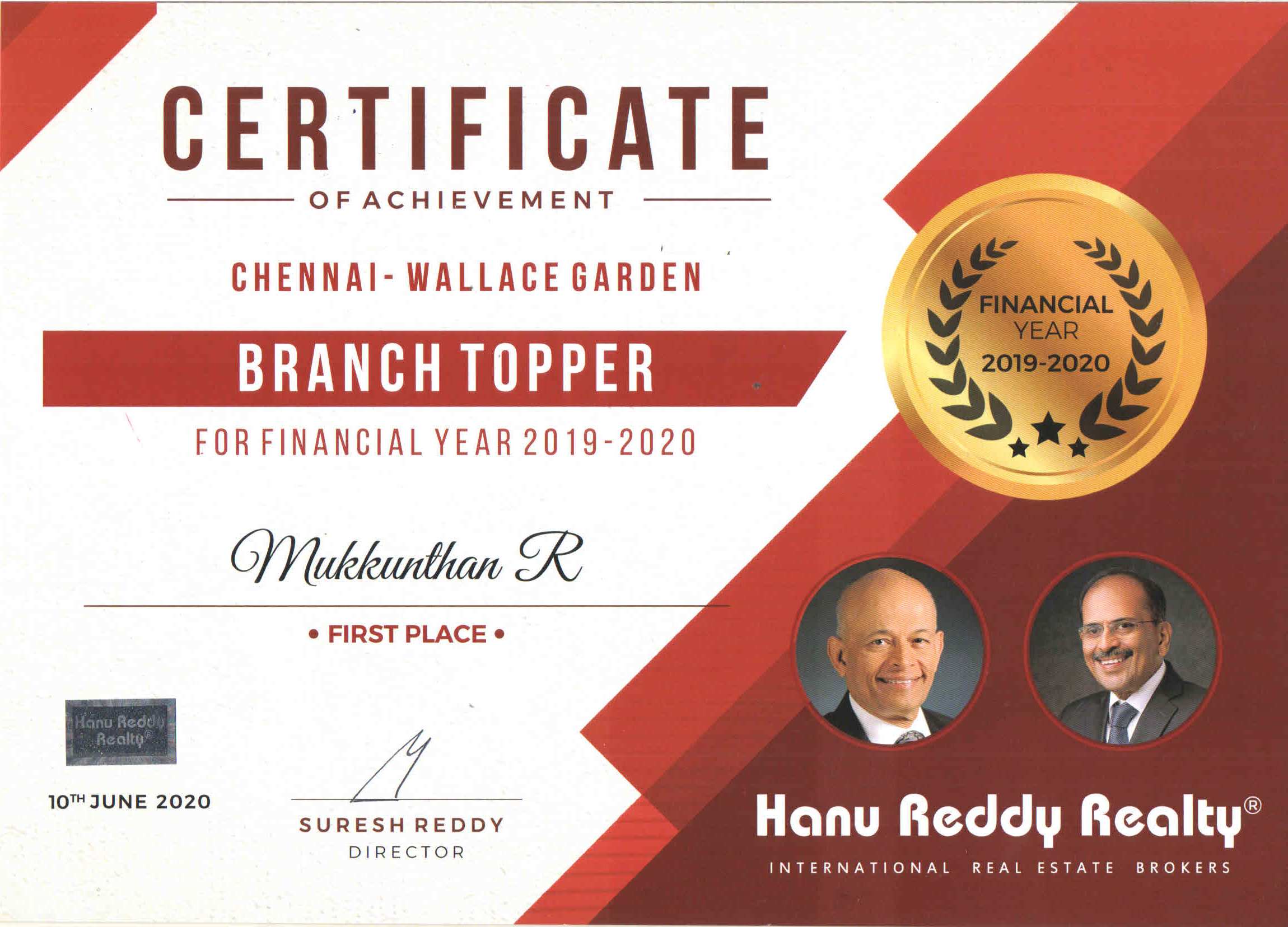 Certificates