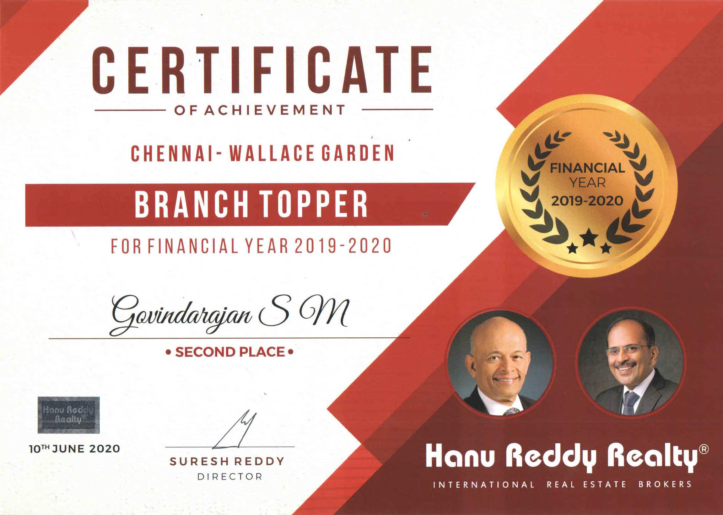 Certificates
