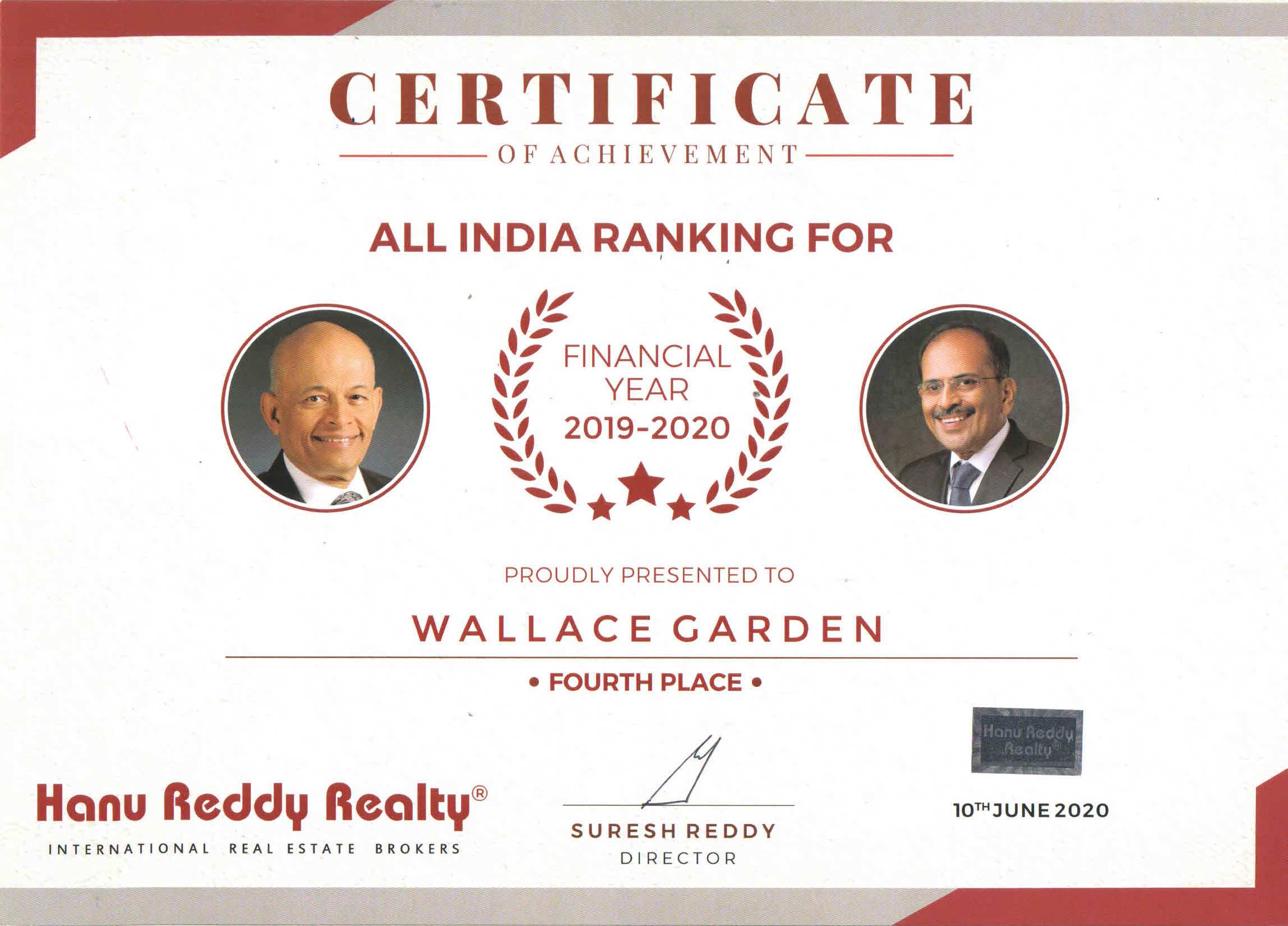 Certificates