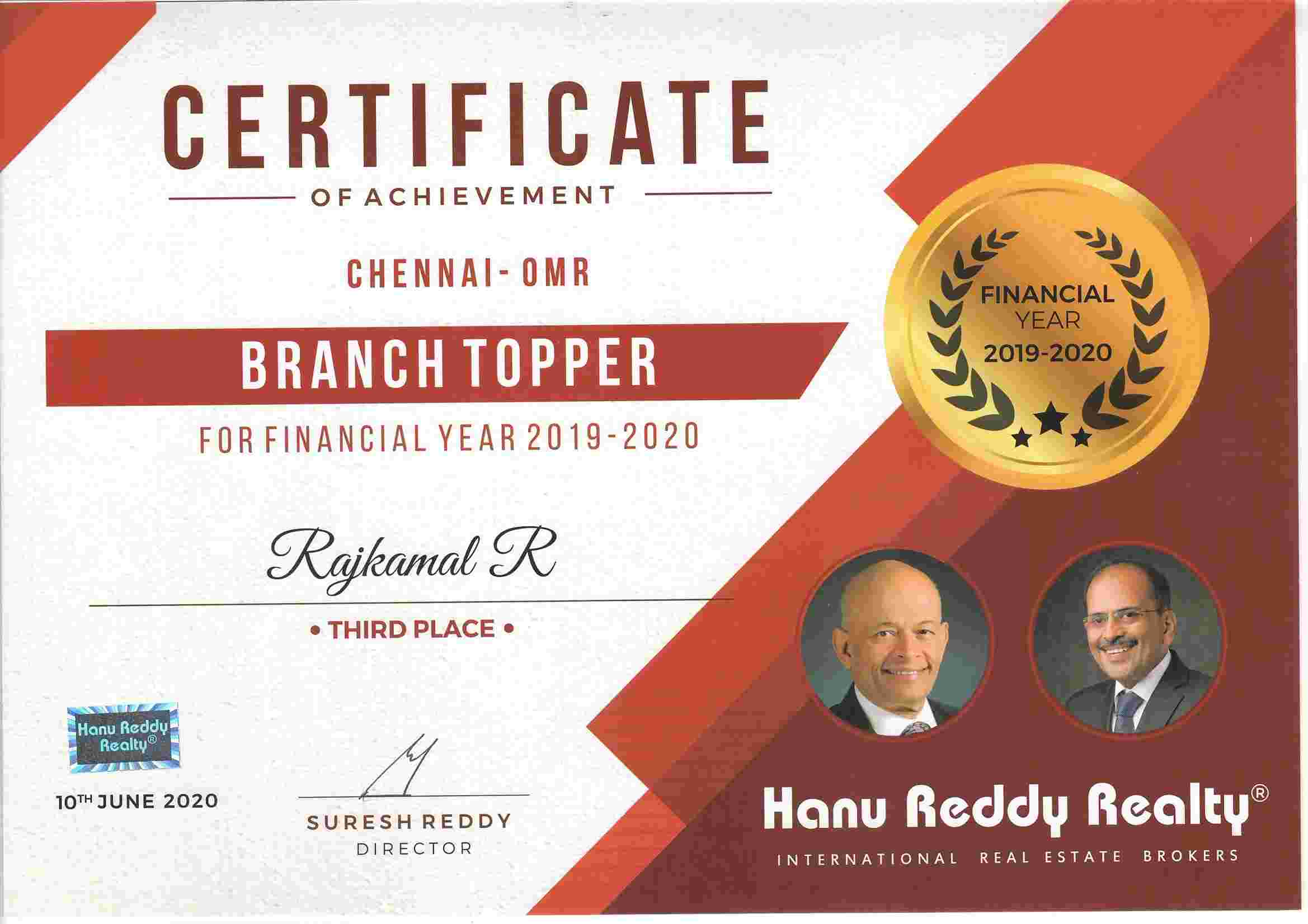 Certificates