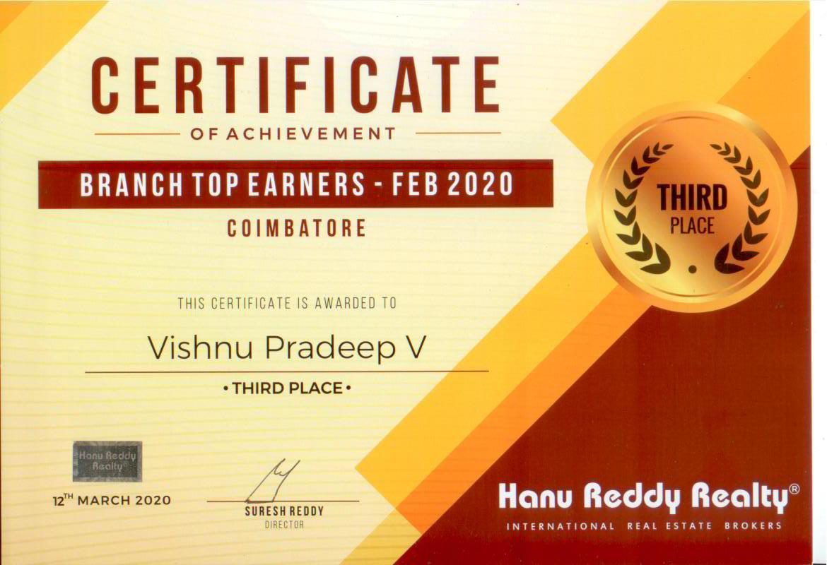 Certificates