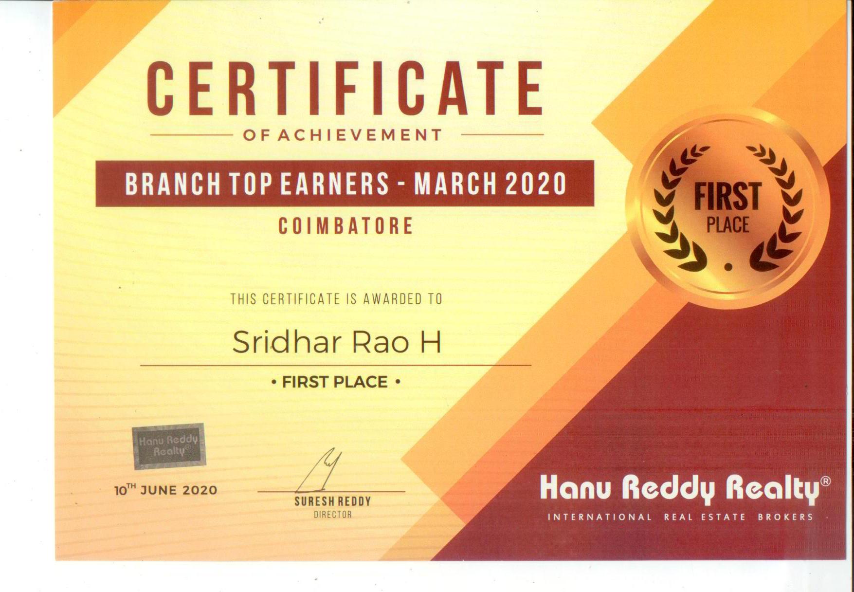 Certificates