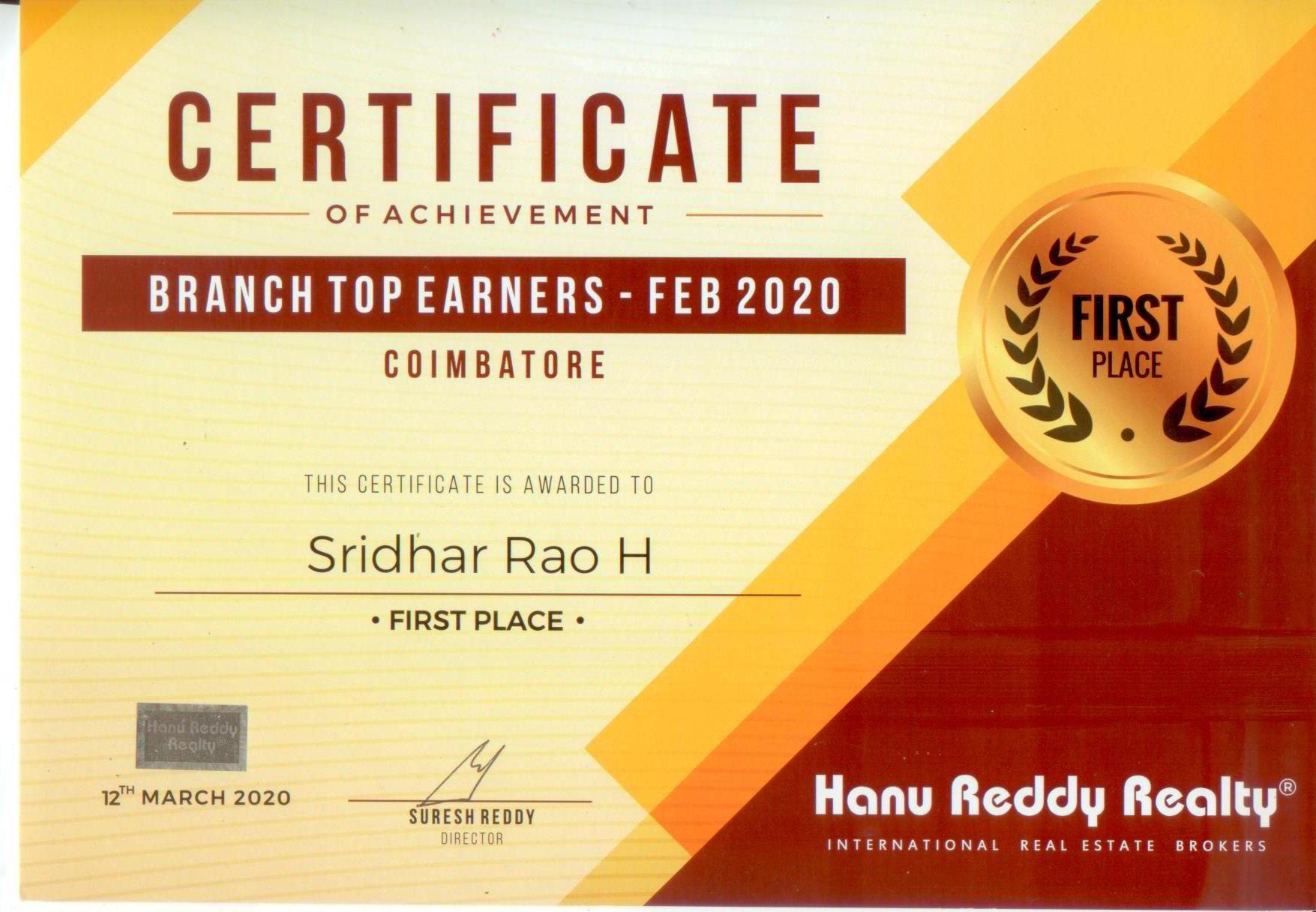 Certificates