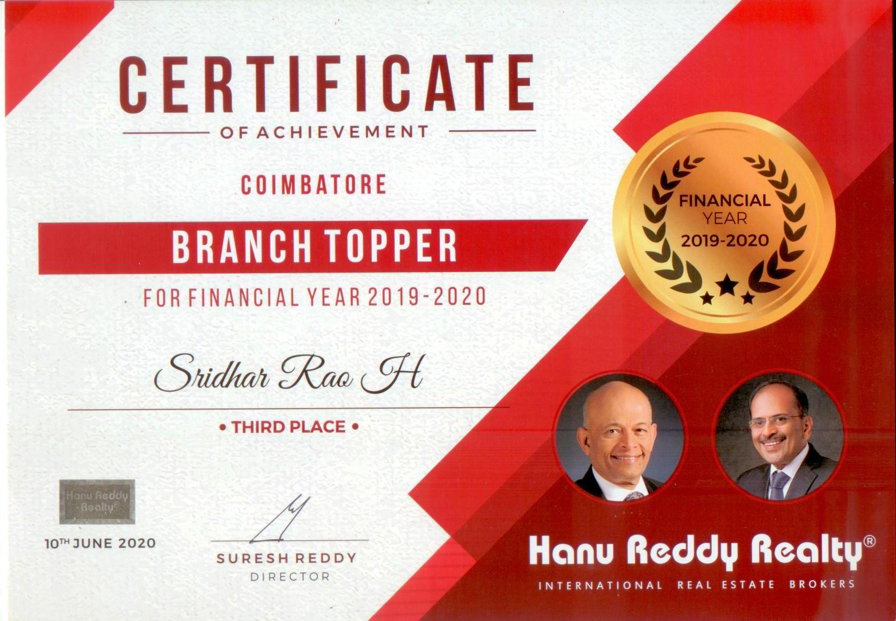 Certificates