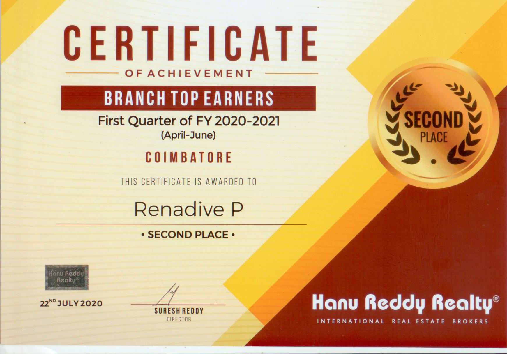 Certificates