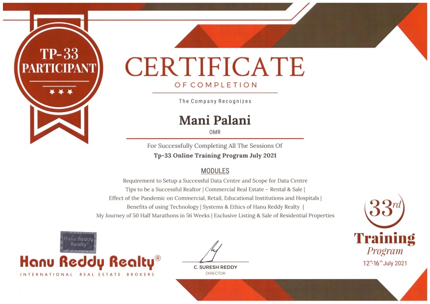 Certificates