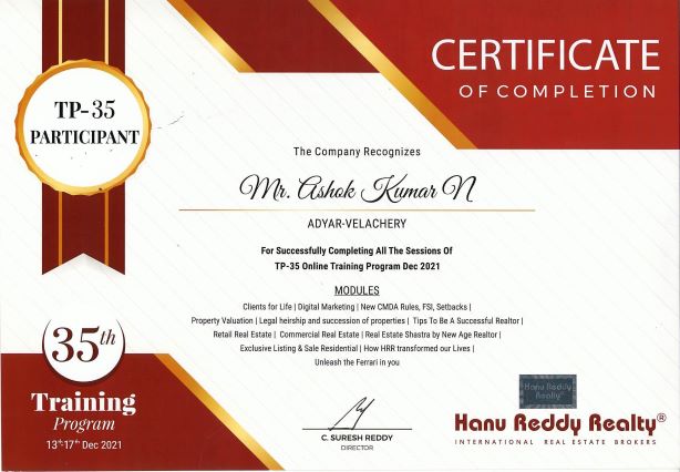 Certificates