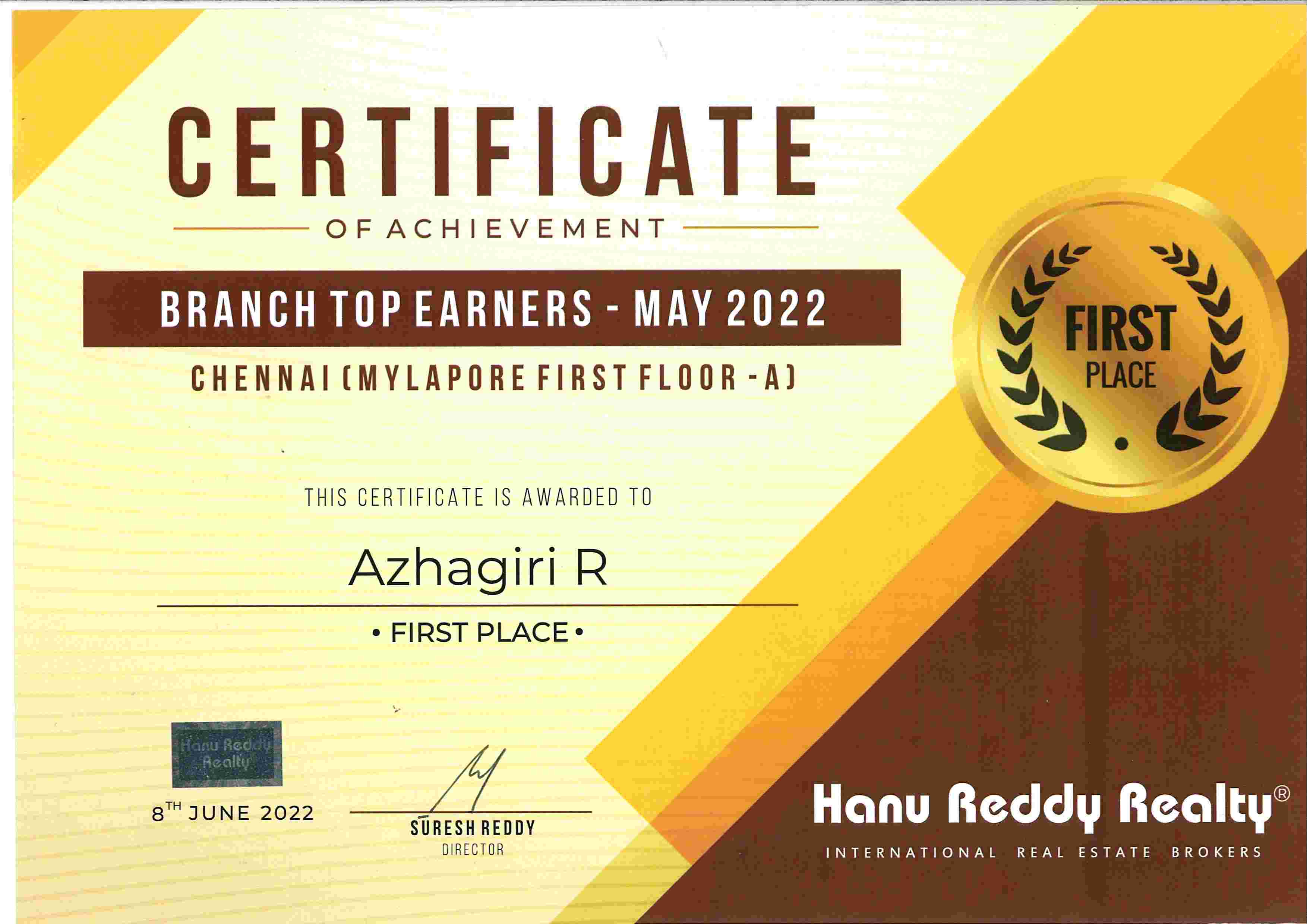 Certificates