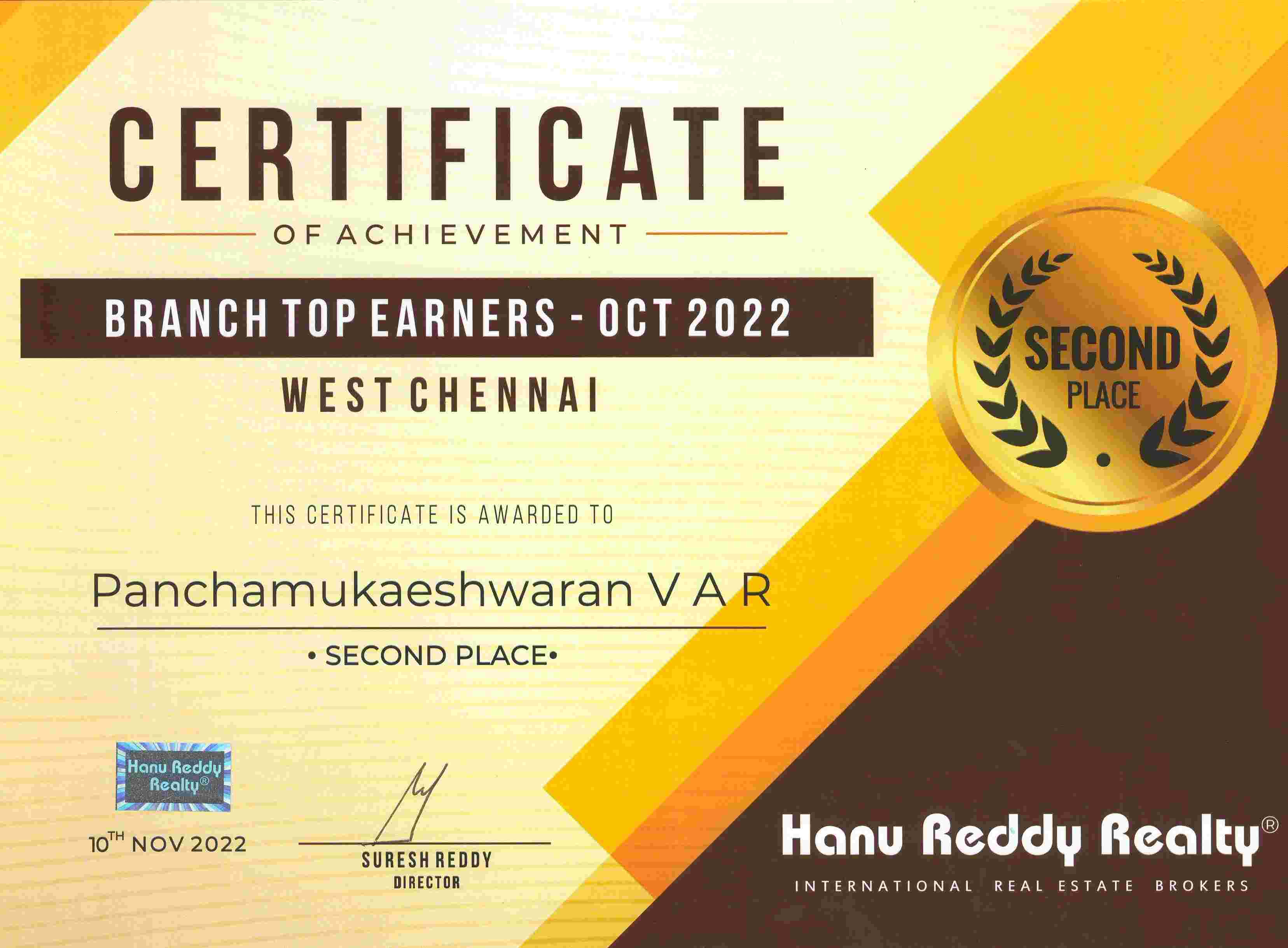 Certificates