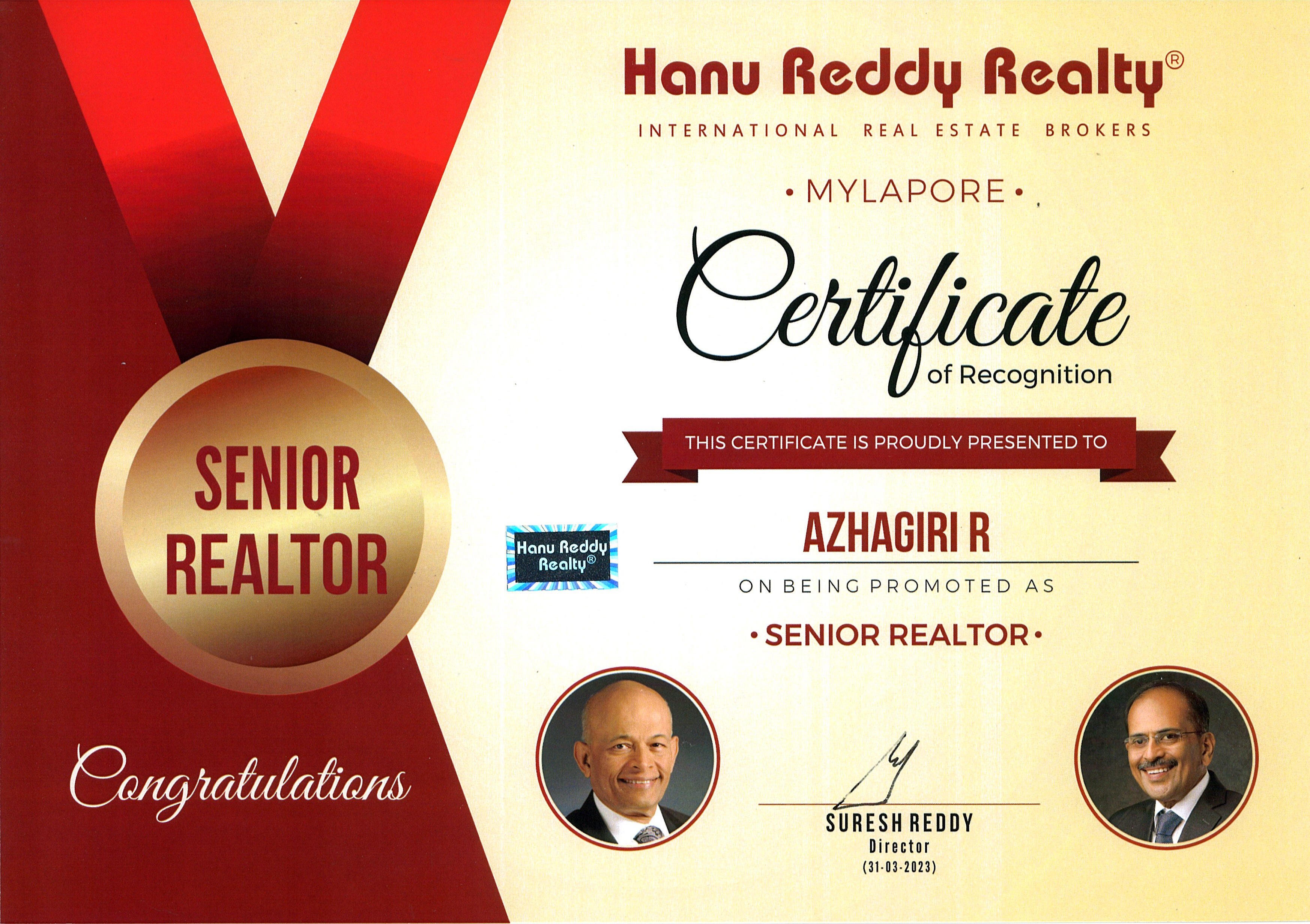 Certificates