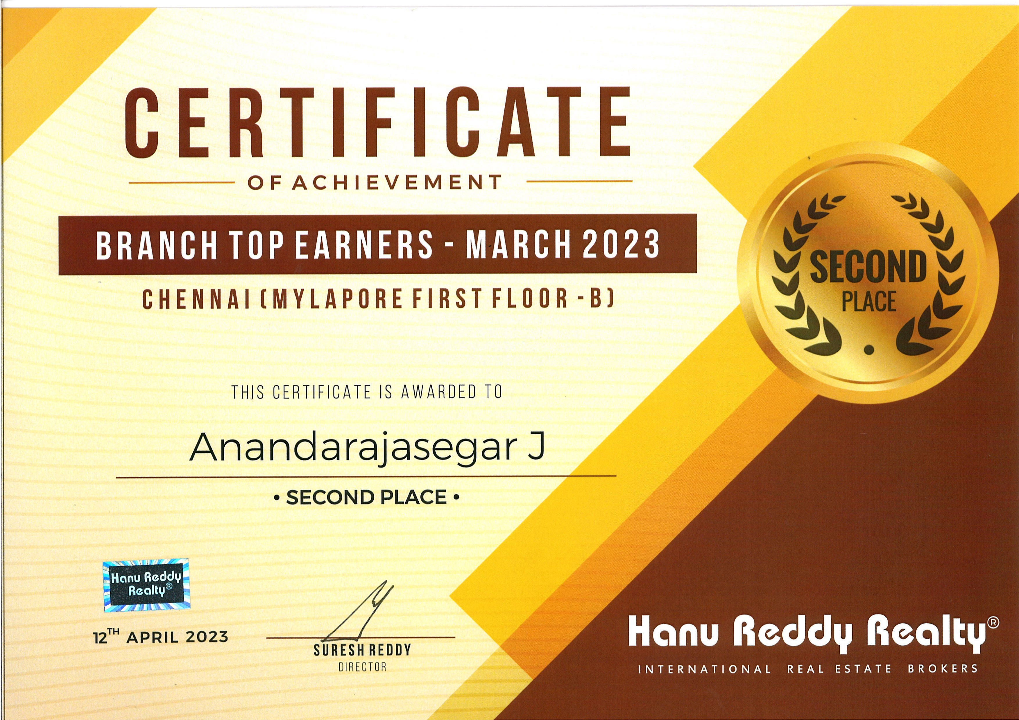 Certificates