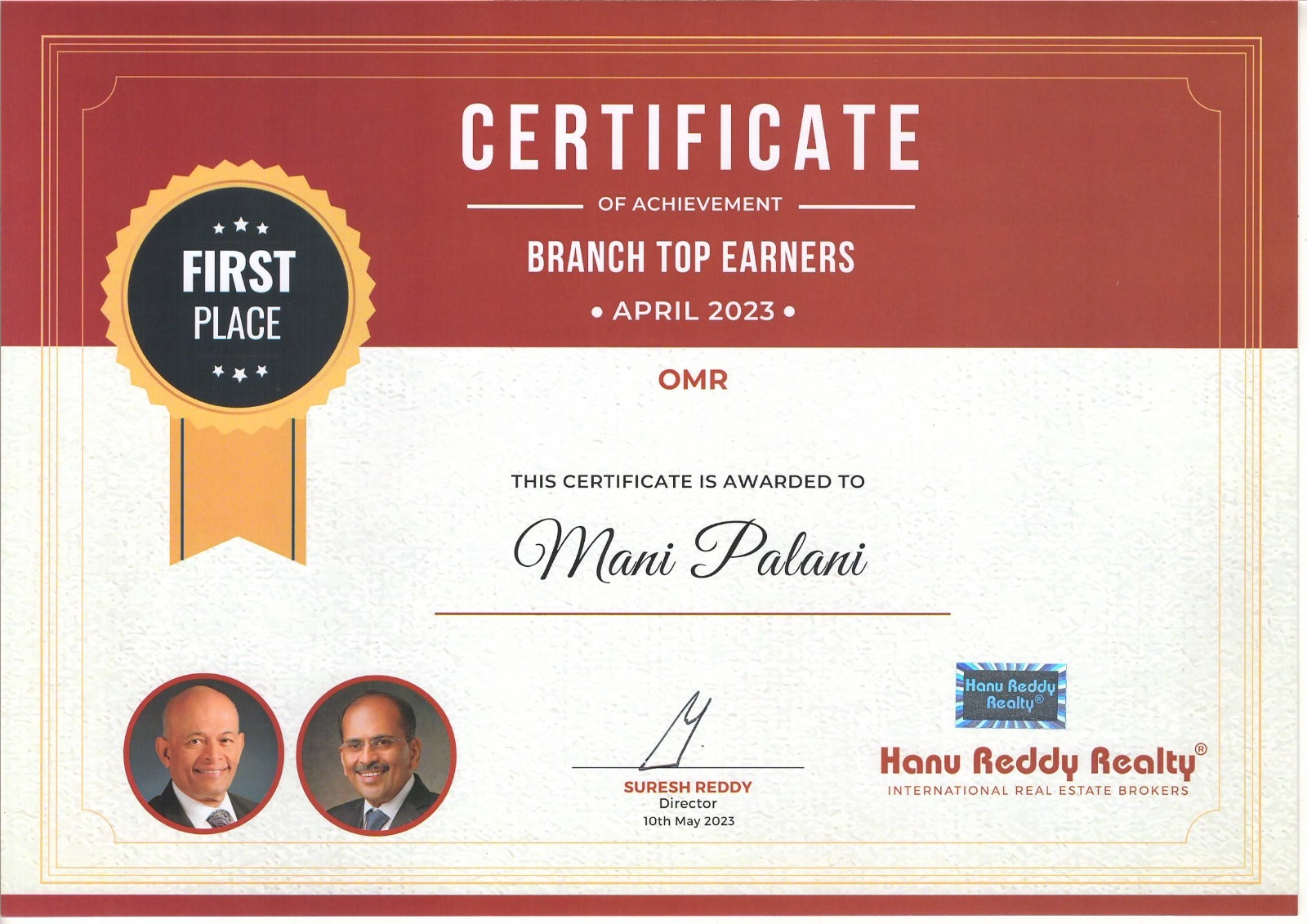 Certificates