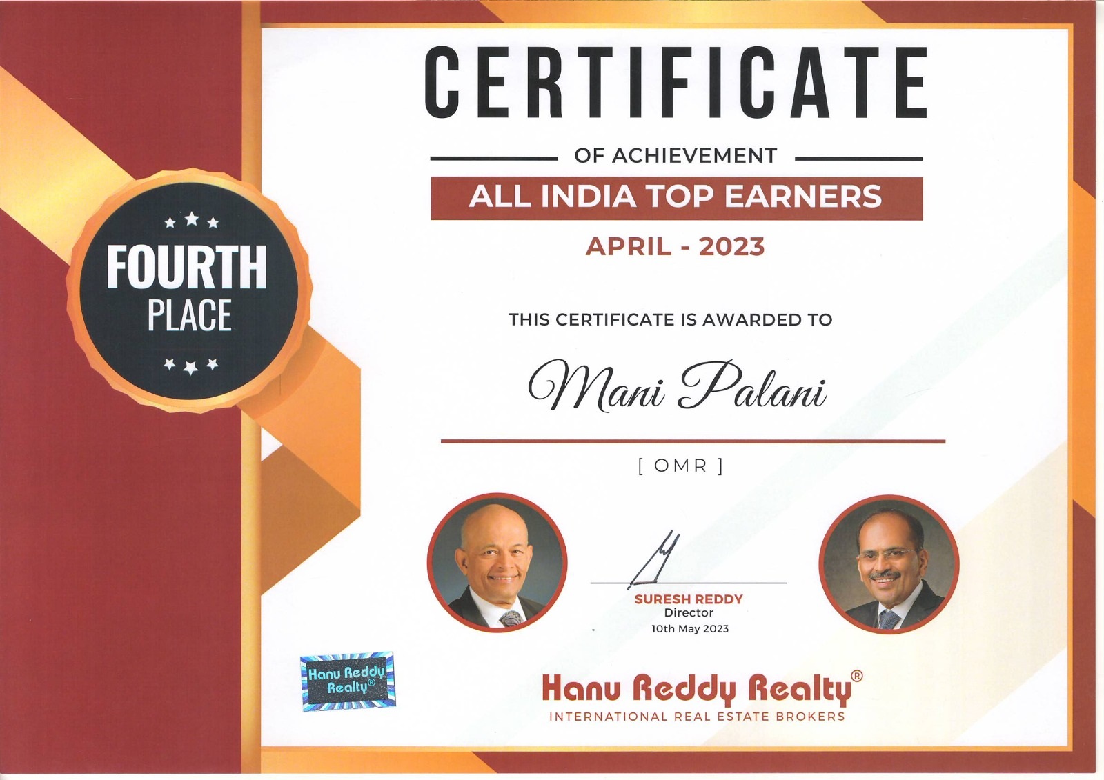 Certificates
