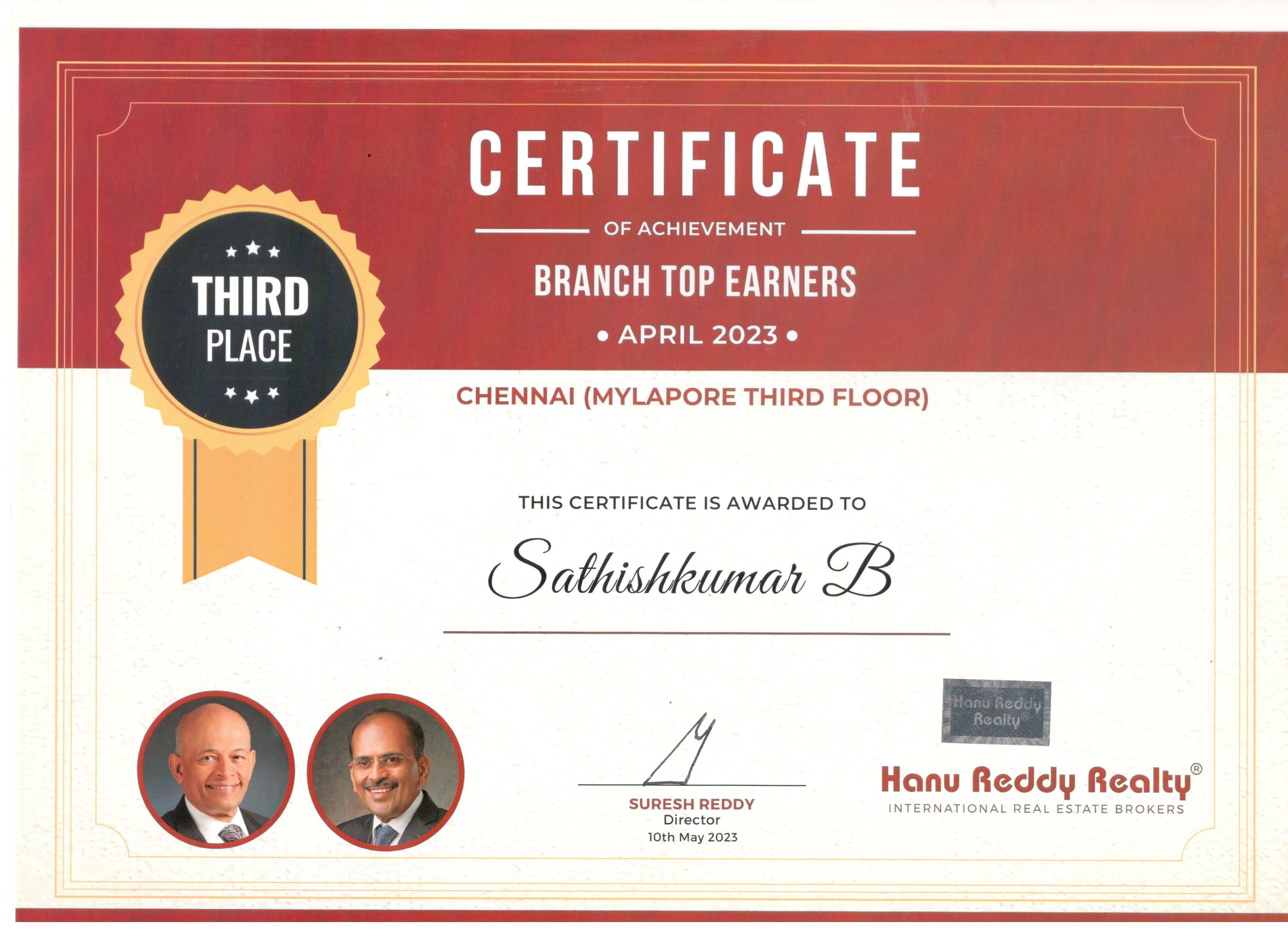Certificates