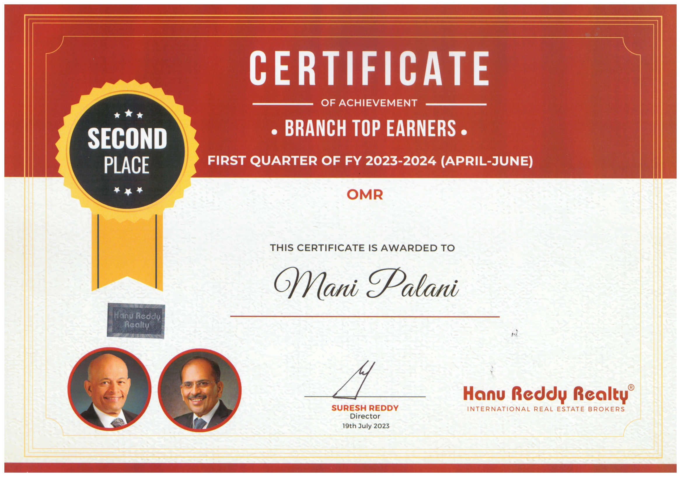Certificates