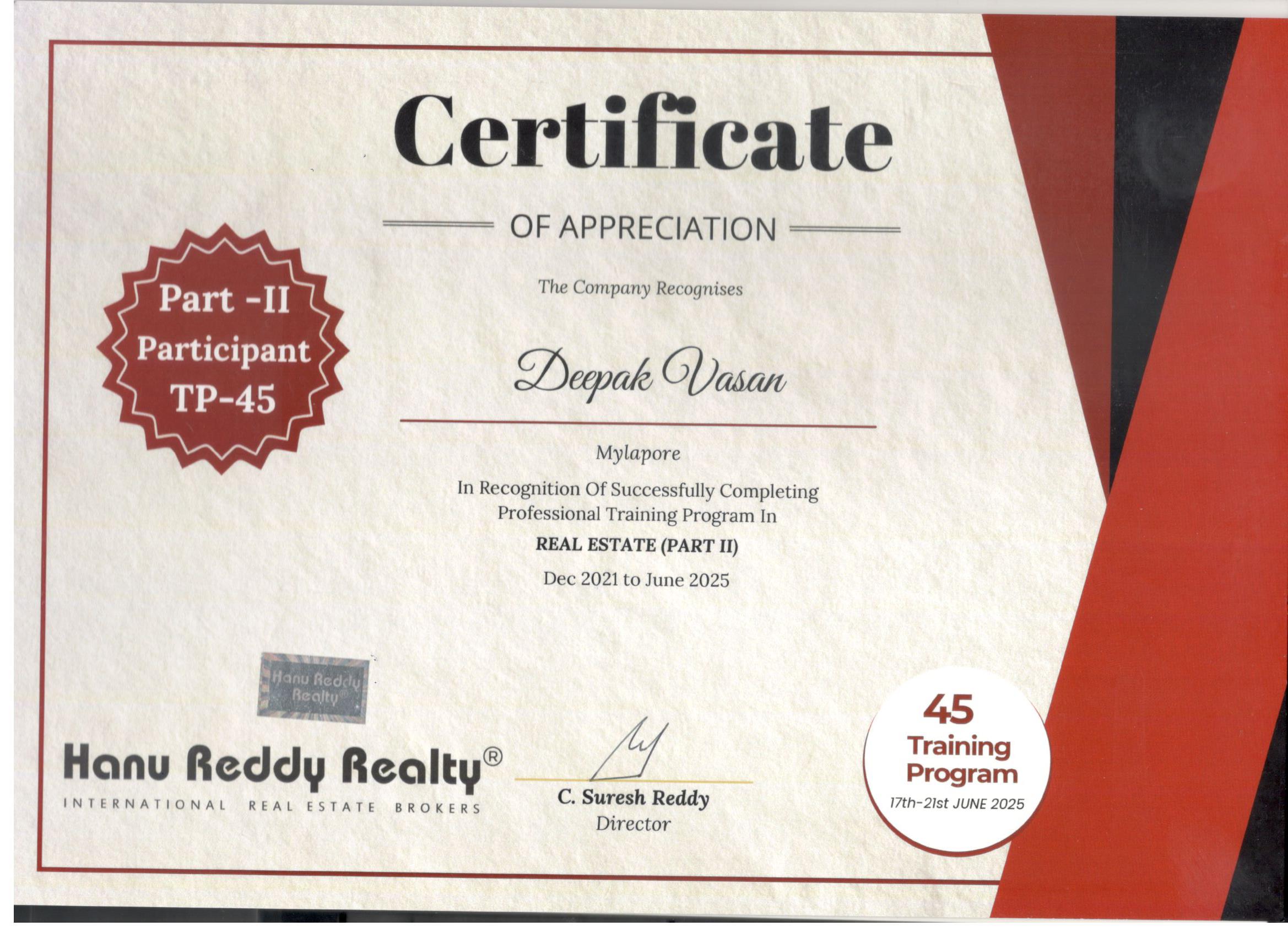 Certificates