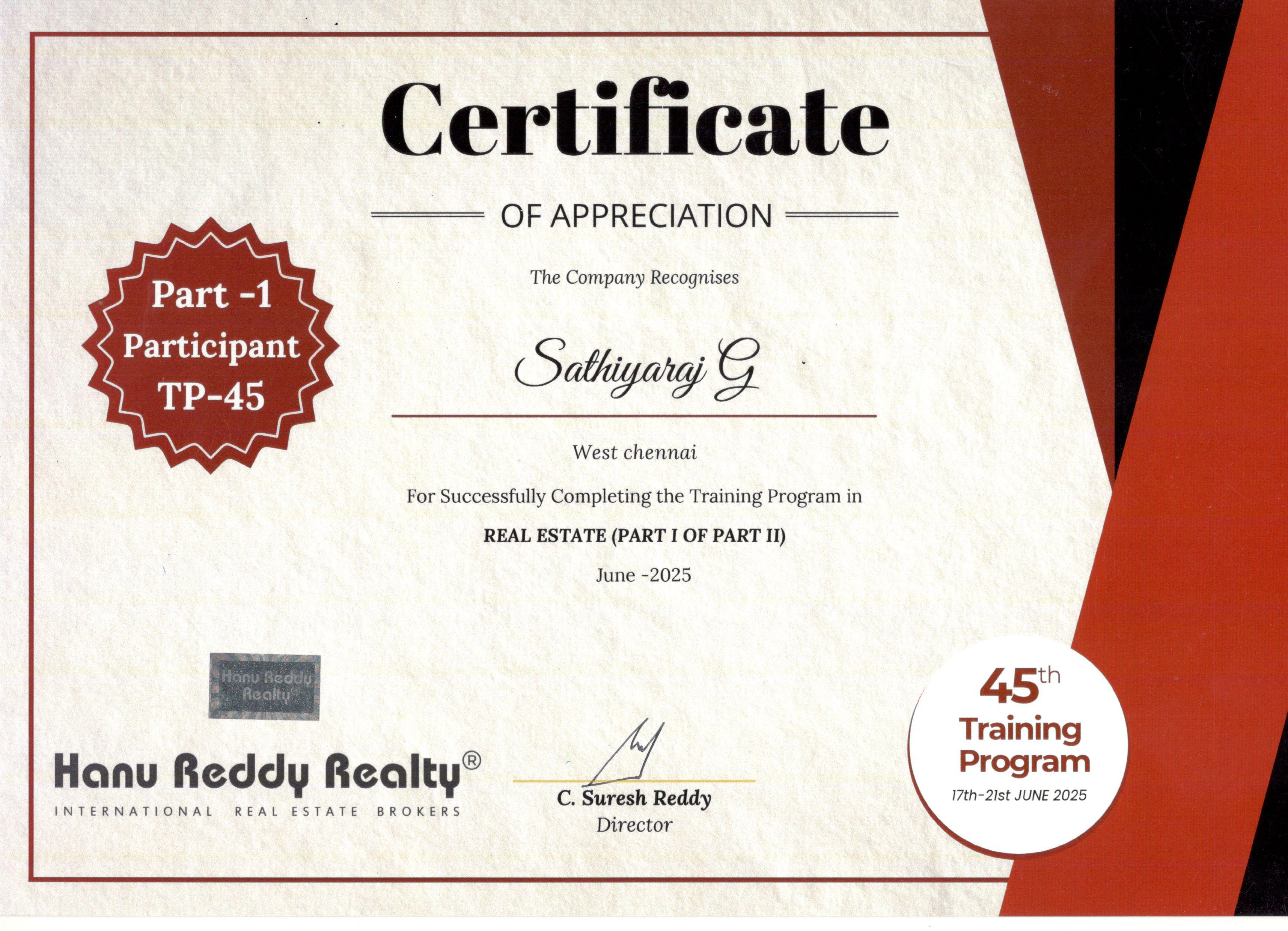 Certificates